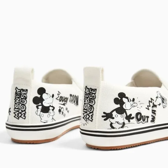 Zara kids Mickey sneakers NWT