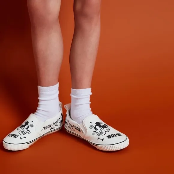 Zara kids Mickey sneakers NWT