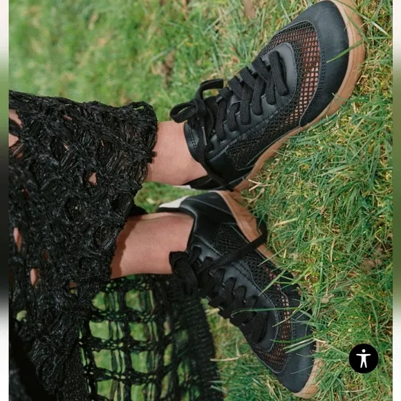 ZARA MESH SNEAKERS SIZE 8