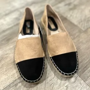 ZARA Two-Tone Espadrilles
