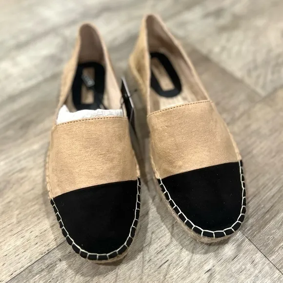 ZARA Two-Tone Espadrilles