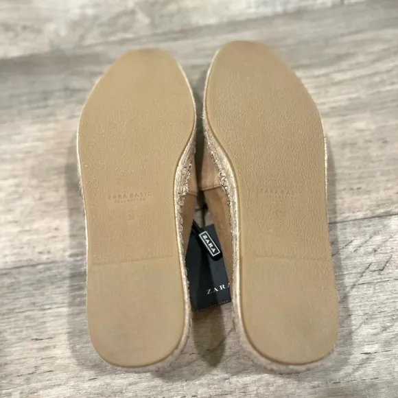 ZARA Two-Tone Espadrilles