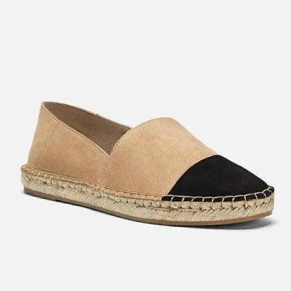 ZARA Two-Tone Espadrilles