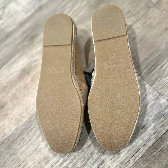 ZARA Two-Tone Espadrilles
