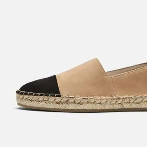 ZARA Two-Tone Espadrilles