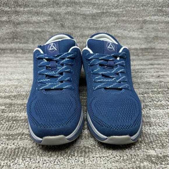 Zeba Sapphire Blue Hands Free Slip On Sneakers Women's Size 9